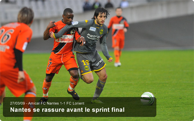 FCN 1-1 FCL : Nantes se rassure avant le sprint final