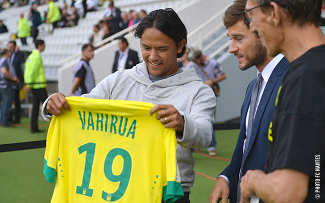 Au FC Nantes, Marama Vahirua portait le numéro 19 sur son maillot