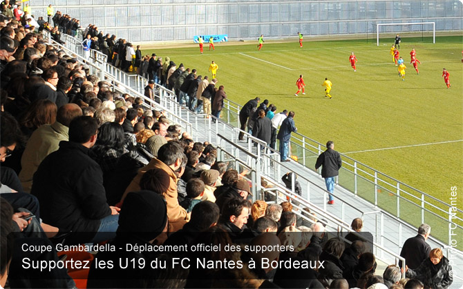 Gambardella : d�placement officiel des supporters