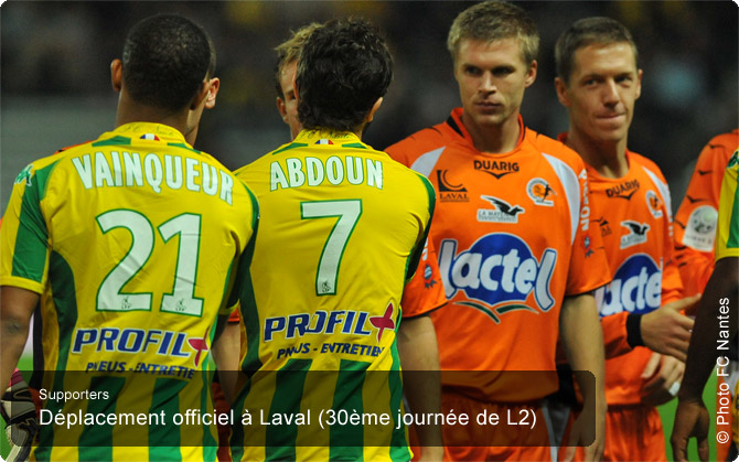 D�placement officiel des supporters � Laval