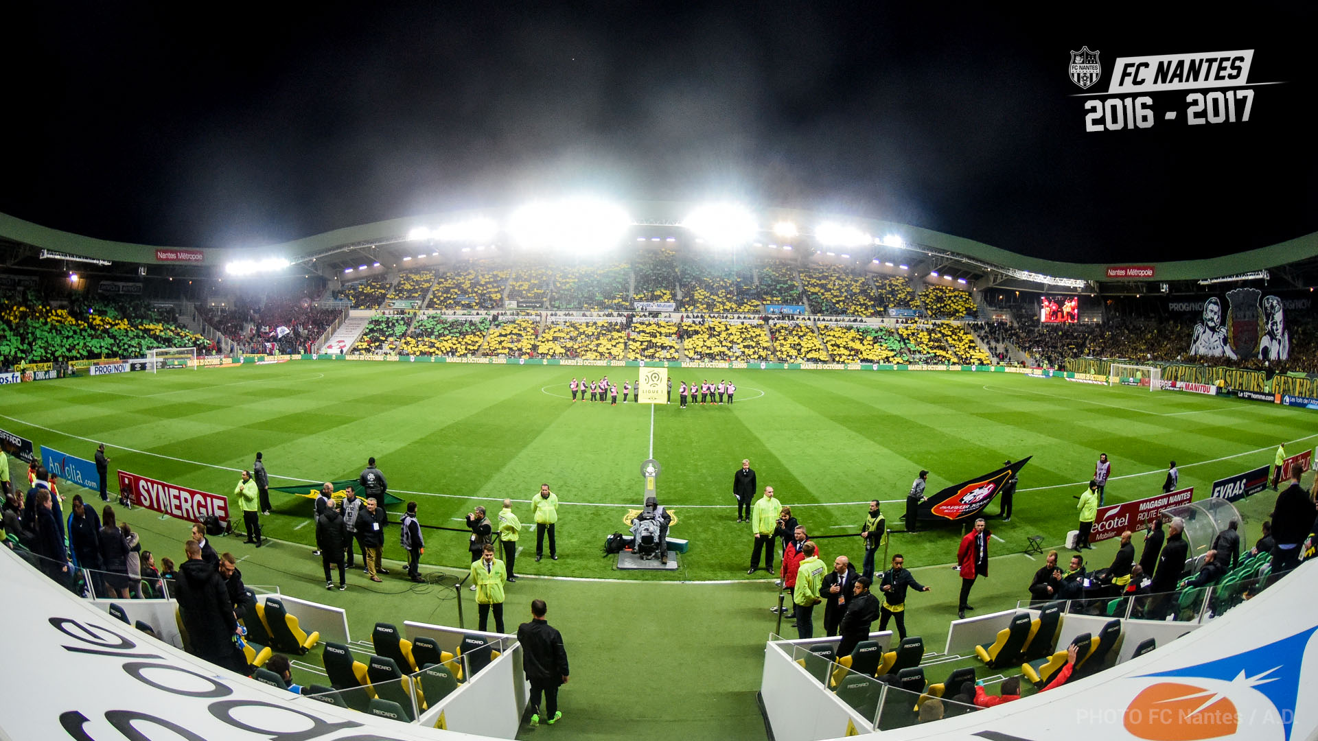 Fc Nantes Wallpaper - Fond d écran hd 2560x1440 fc nantes Download ...