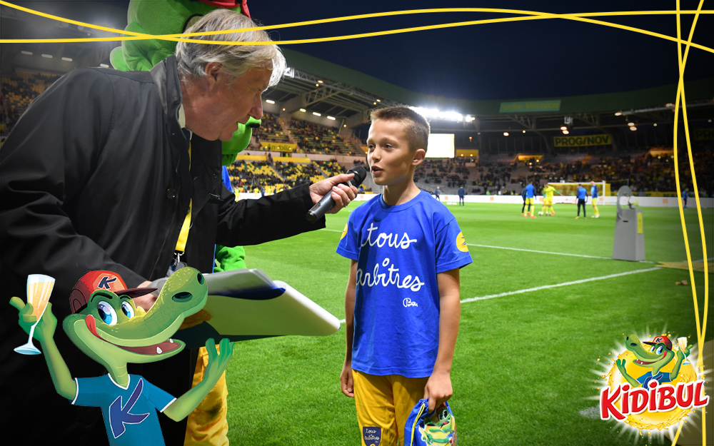 Fc Nantes Kidibul Evann A L Honneur Pour Son Anniversaire