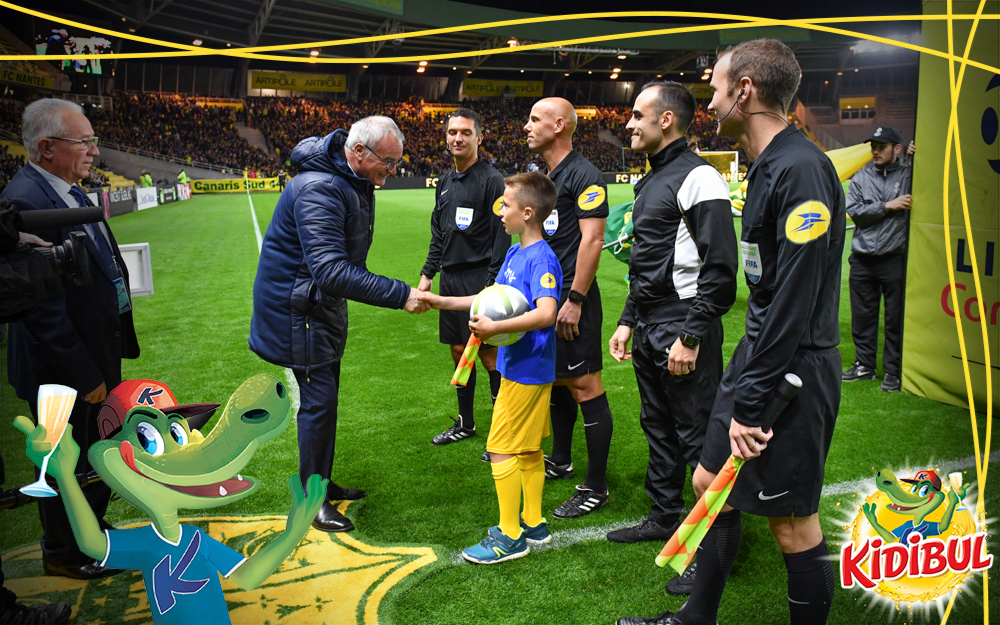 Fc Nantes Kidibul Evann A L Honneur Pour Son Anniversaire