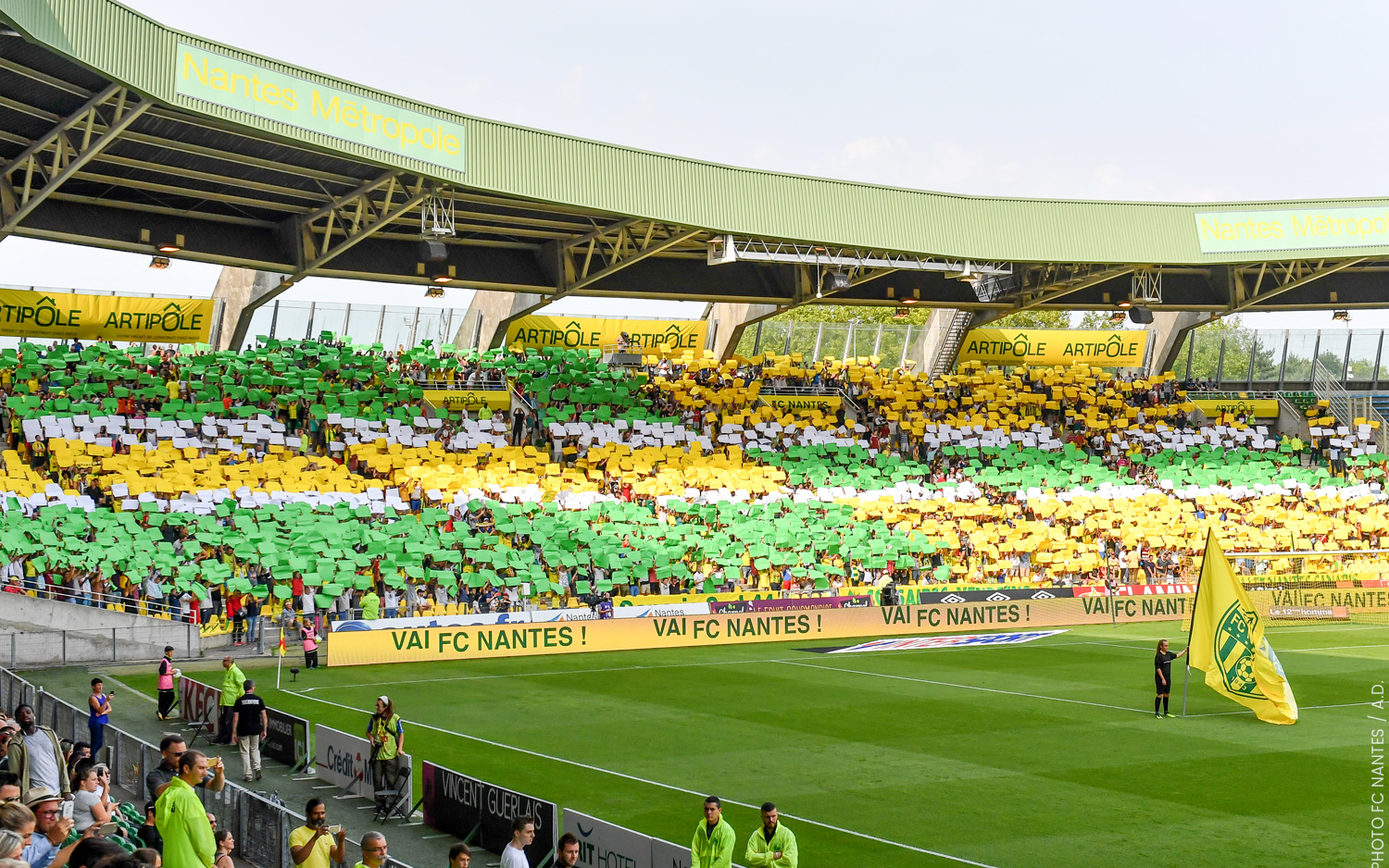 FC Nantes J 1 FC Nantes AS Monaco Les Animations La Beaujoire