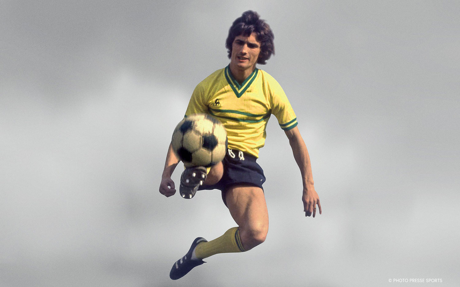 Photo Ancienne Henri Michel - FC Nantes, Match Division 1 1977