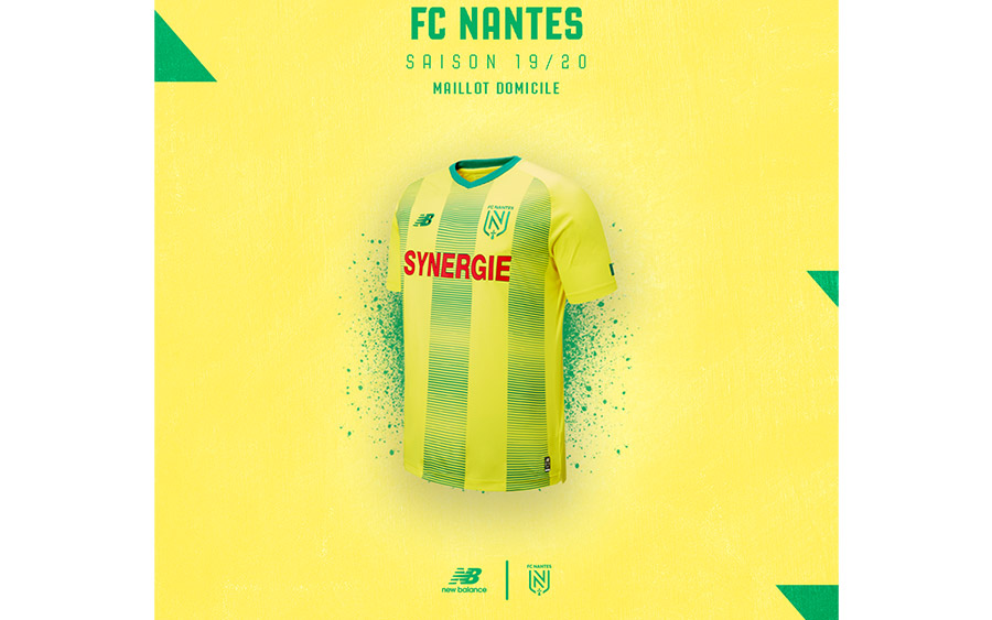 FC NANTES FCNA petit porte clef fanion maillot vintage football pennant banderin EUR 15,90 - FR