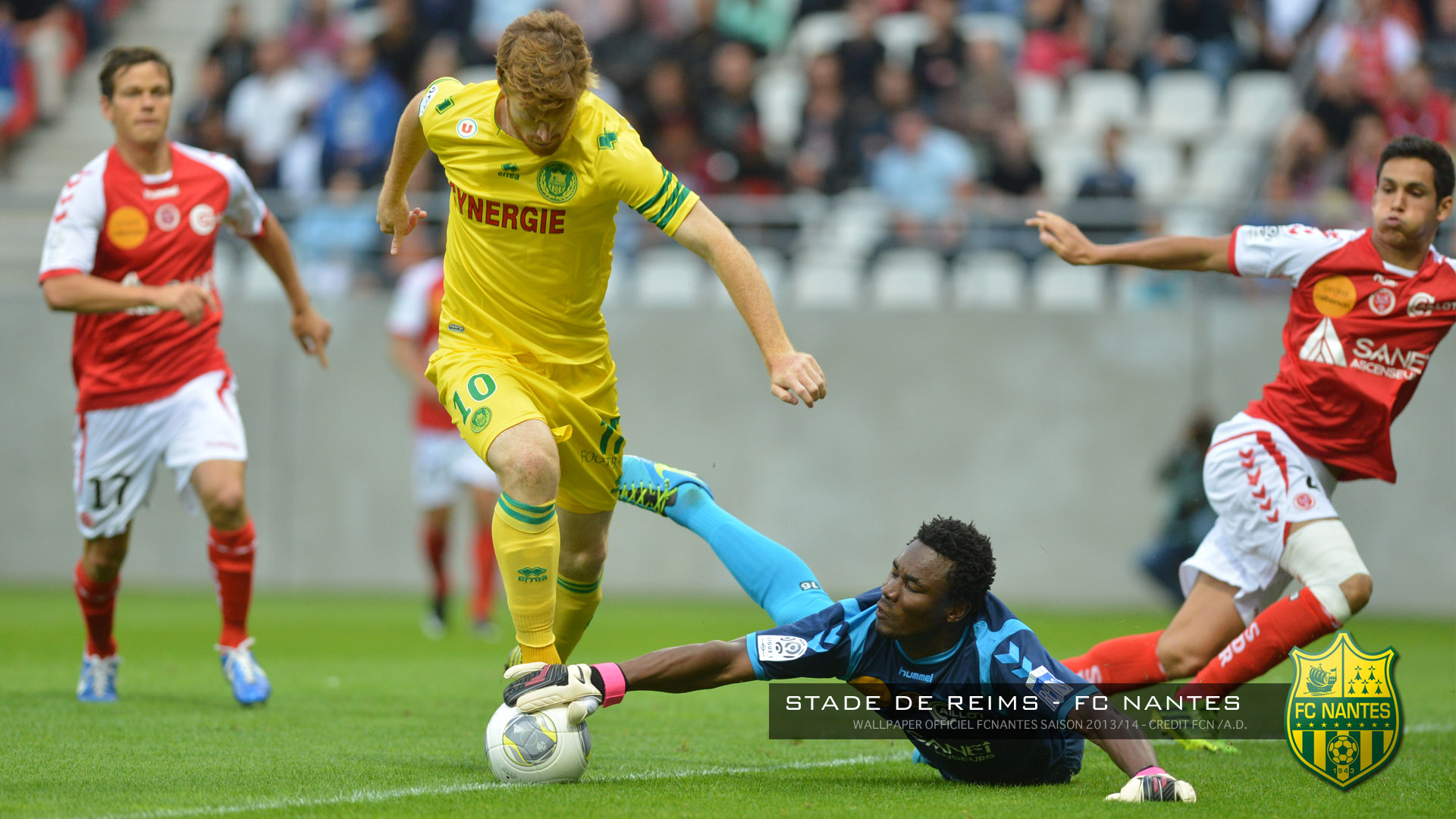 FC Nantes | - Multimédia : fonds d'écran Reims - FCN