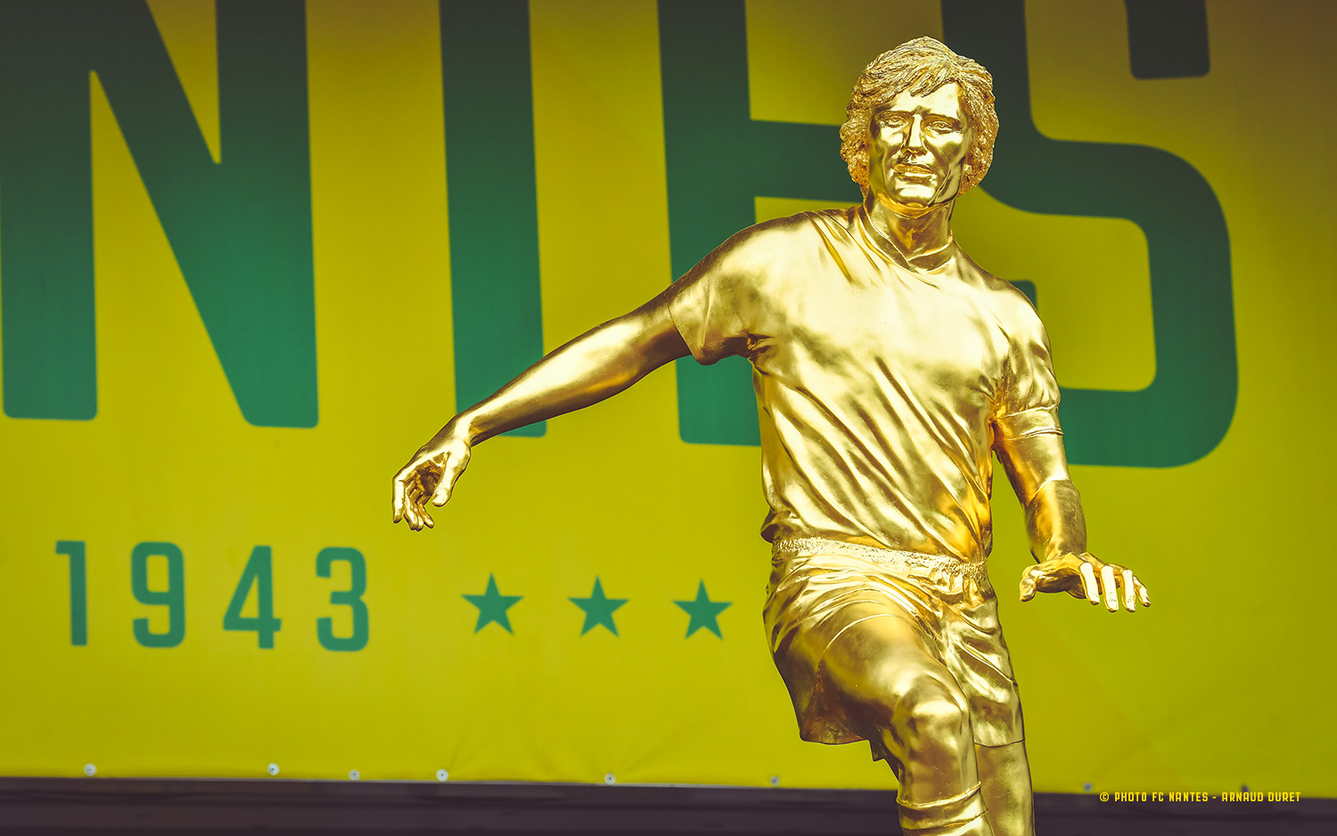 Double Page Poster Vintage – Henri Michel / FC NANTES