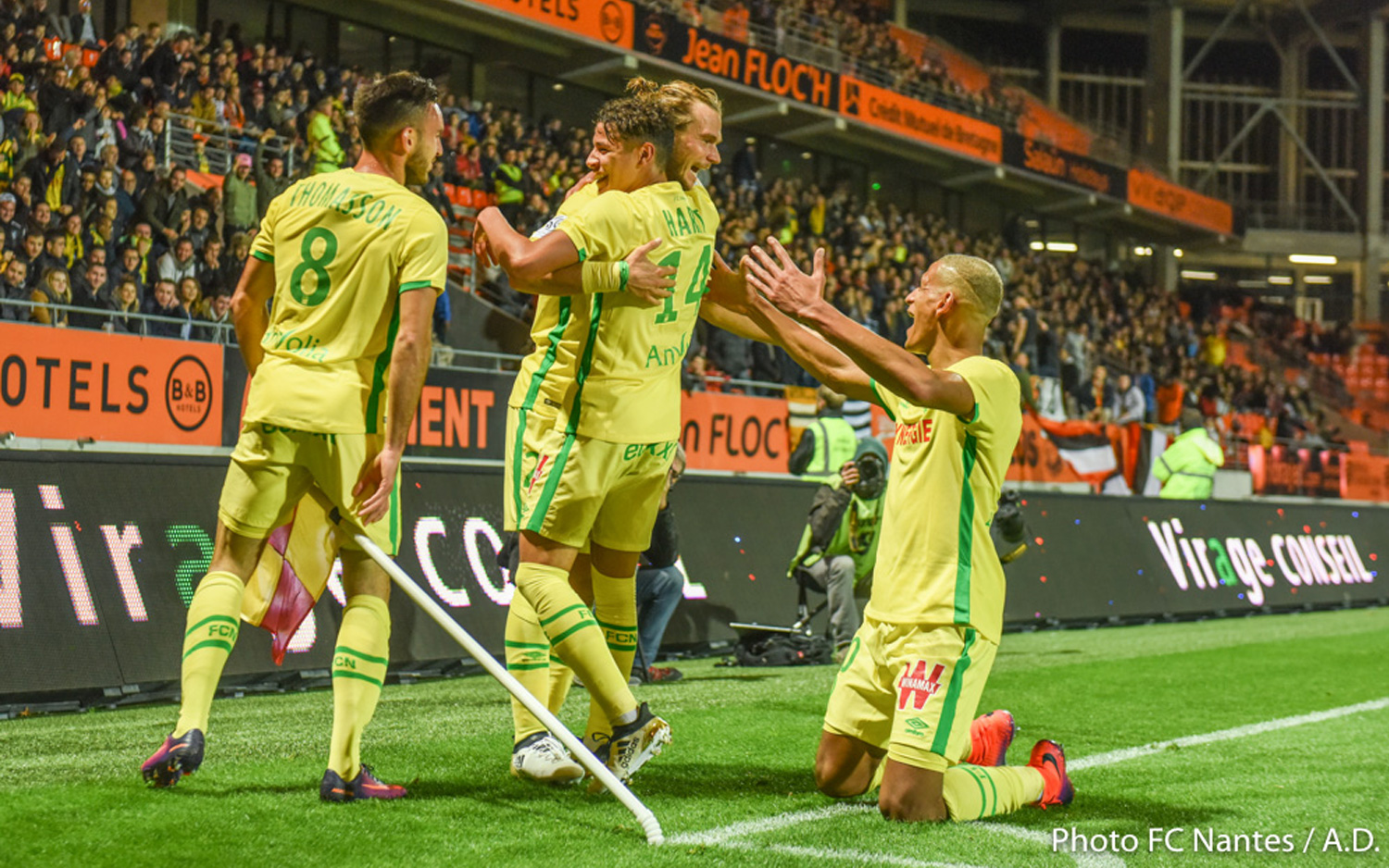FC Nantes FC Lorient FC Nantes (2016) Revivez le succès des Jaune et Vert à Lorient (12)