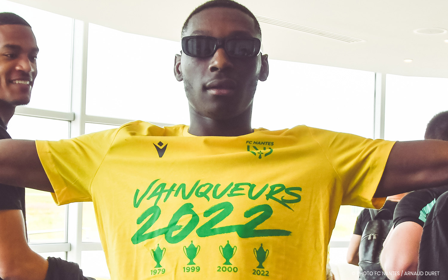 Fanion Finale Coupe De France 2022 Nantes / Nice - Neuf Fabriqué En France