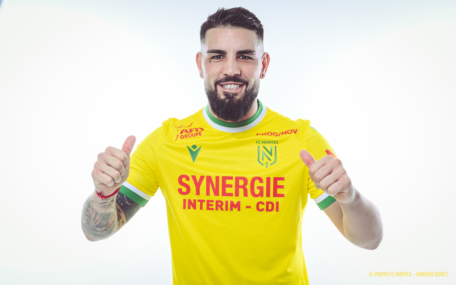 FC Nantes | Galerie photos - Les premiers pas d'Andy Delort ...