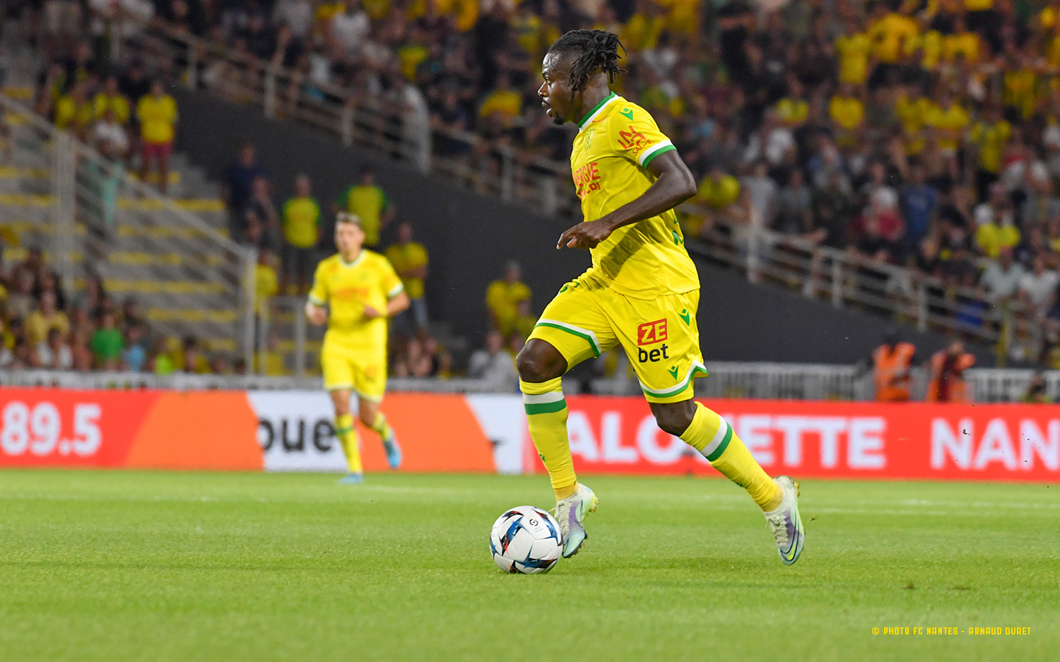 Livre les jaunes en bleu fc nantes