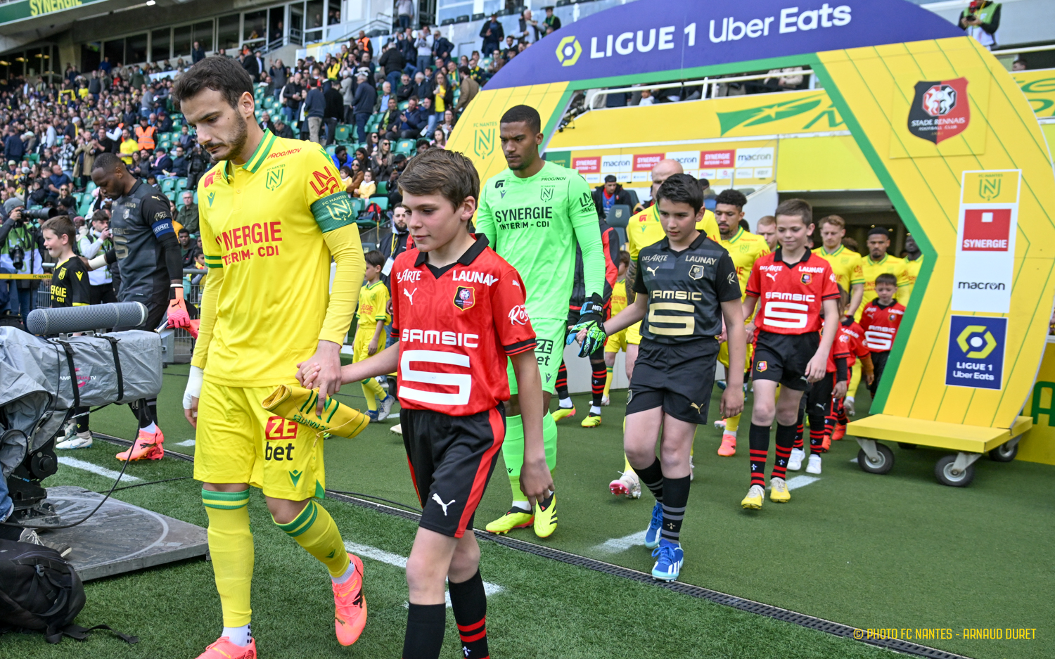 FC Nantes - Stade Rennais FC, 18 nov. 1995 - Ligue 1 - Rapport de match