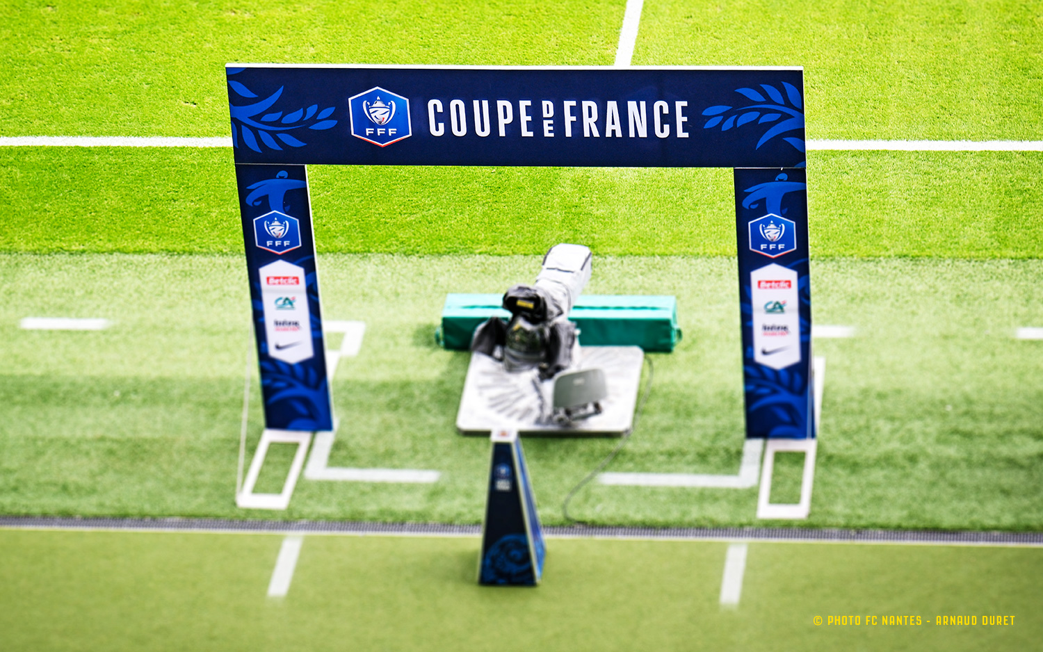 Magnet FC Nantes Coupe De France 1999-2000 | Parcours Vainqueur, 5.6x5.6 Cm, Comme Neuf