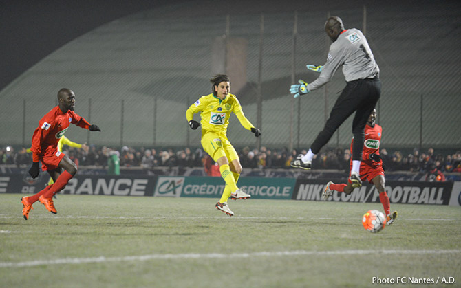 Alejandro Bedoya trouve l'ouverture du score sur son premier ballon