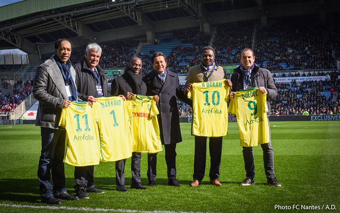 Japhet Ndoram honoré par la Beaujoire à l'occasion de ses 50 ans