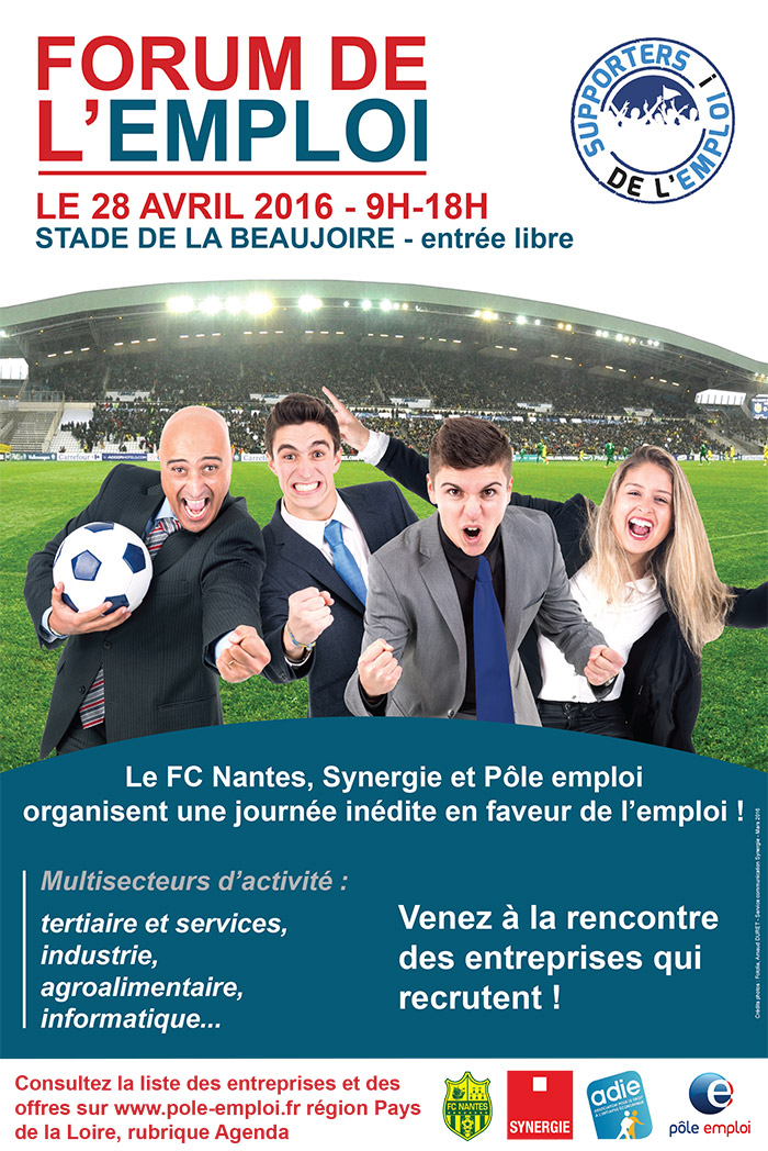 Affiche du Forum de l'Emploi